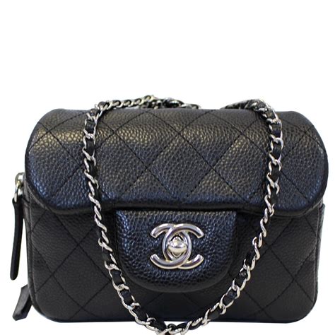 chanel mini flap bag denim|Chanel mini flap bag lambskin.